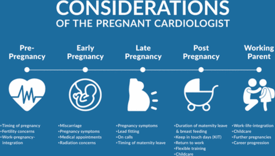 Considerations of the pregnant cardiologist